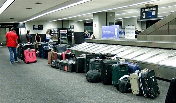 Hành lý thất lạc khi mua vé máy bay đi Hartford