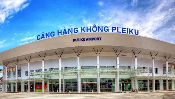  sân bay Pleiku Gia lai