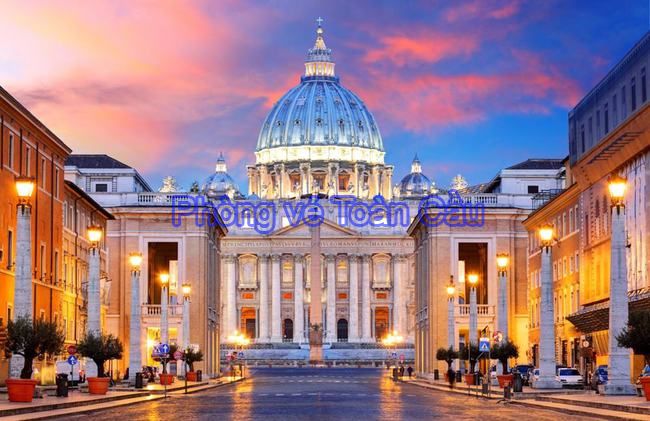 Vé máy bay đi Vatican giá rẻ